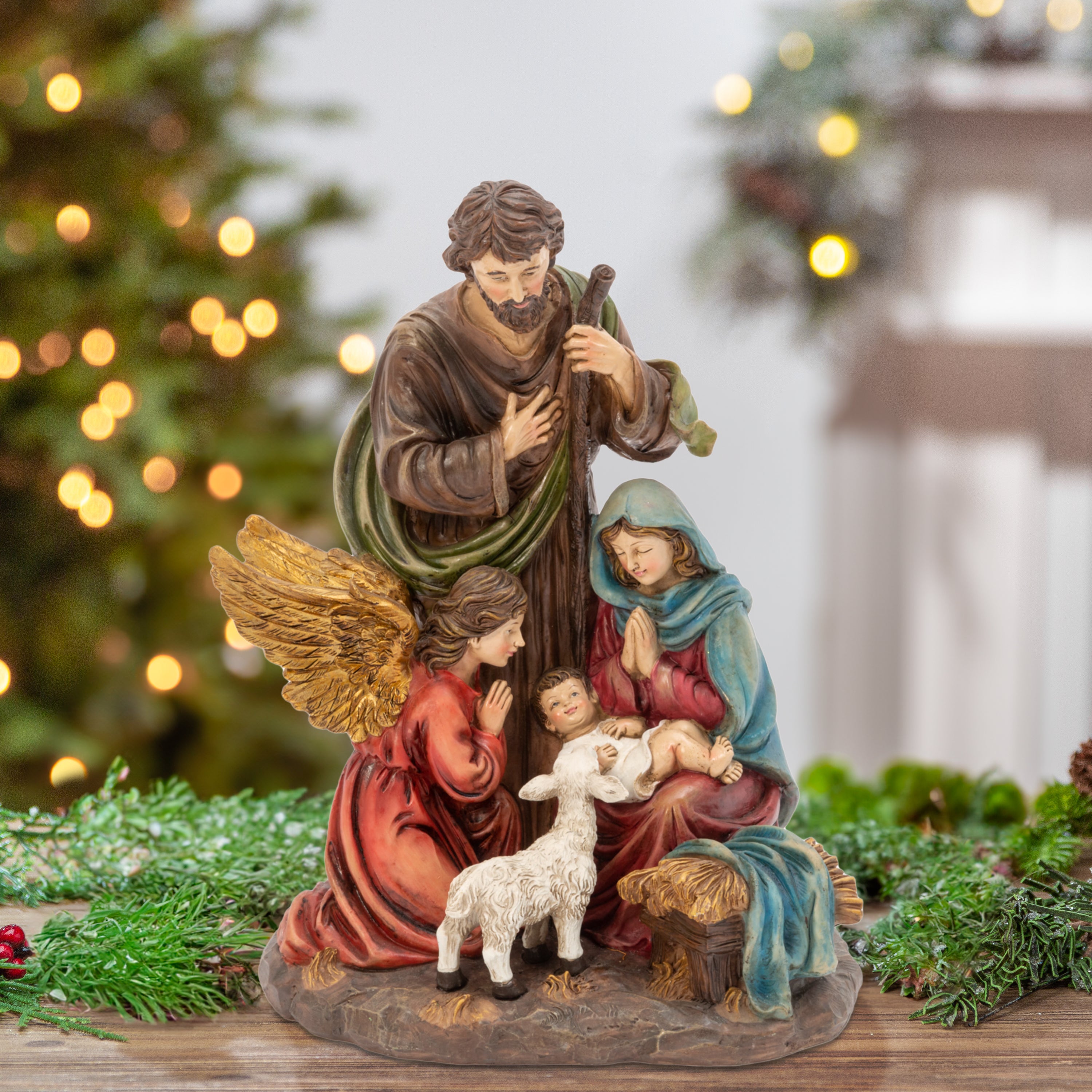 Traditional Christmas Religious Holiday Nativity Figurine